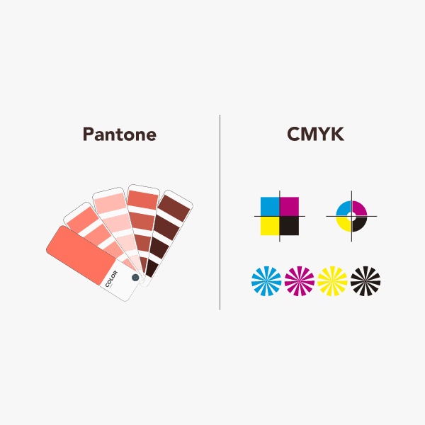 CMYK colour mode for print-ready artwork